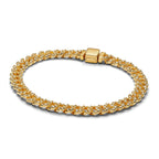 Pulsera Cubana Pavé | Oro