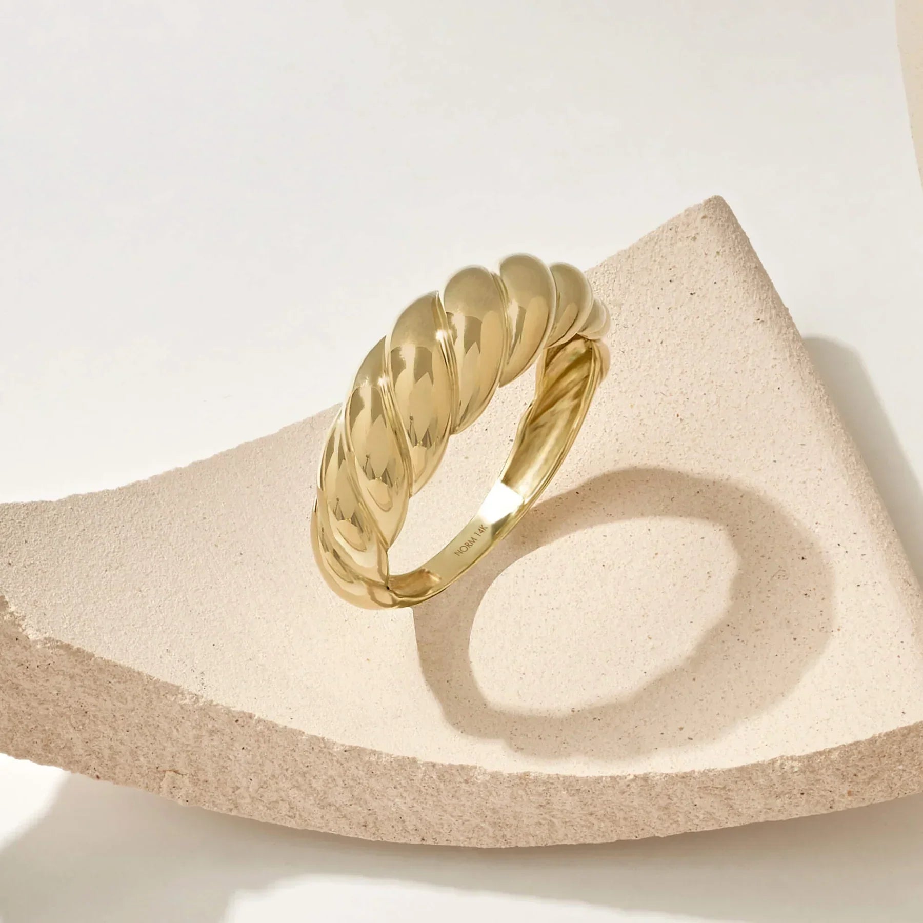 Anillo Croissant | Oro