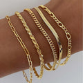 Set de Pulseras Ellis Renner | Oro